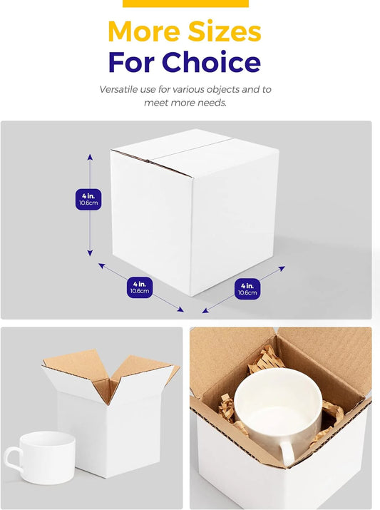 4x4x4" boxes Corrugated Cardboard Boxes