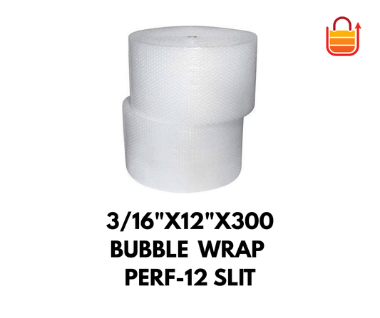 3/16"X12"X300 BUBBLE WRAP