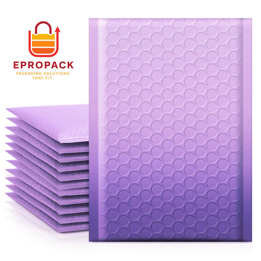 4x7" Bubble-Mailer Padded Envelope | Gradient Purple