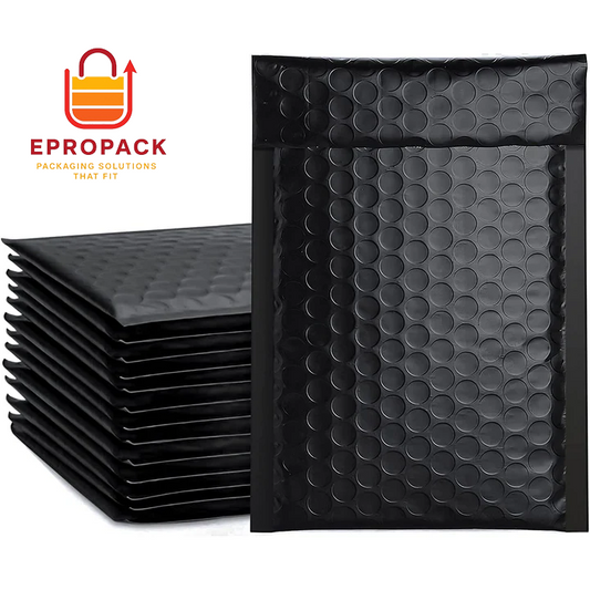 4x7 Bubble-Mailer Padded Envelope | Black