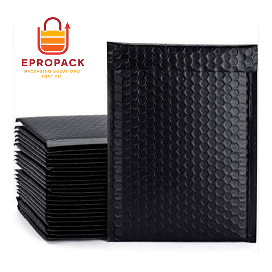 6x9" Bubble-Mailer Padded Envelope | Black