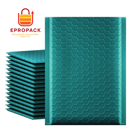 6x9" Bubble-Mailer Padded Envelope | Forest green
