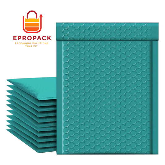 6x9" Bubble-Mailer Padded Envelope | Turquoise Green