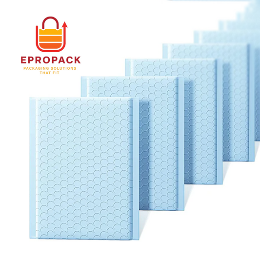6x9" Bubble-Mailer Padded Envelope | Light Blue