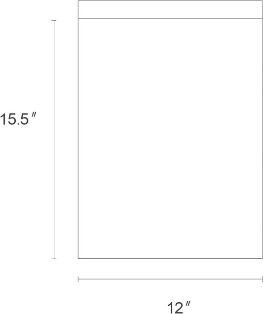12x15.5 Inch Poly Mailers