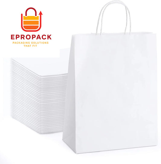 10x5x13 Inch Kraft Paper Gift Bags