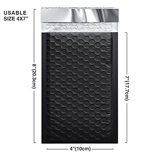 4x7 Bubble-Mailer Padded Envelope | Black