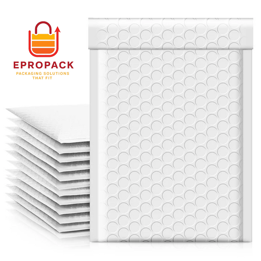4x7 Inch Bubble-Mailer Padded Envelope | White