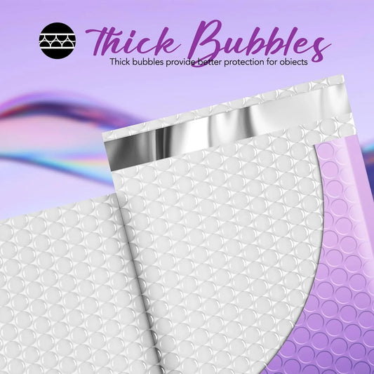 4x7 Bubble-Mailer Padded Envelope | Gradient Purple