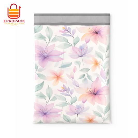 Poly Mailers |  10" x 13" Pastel Floral