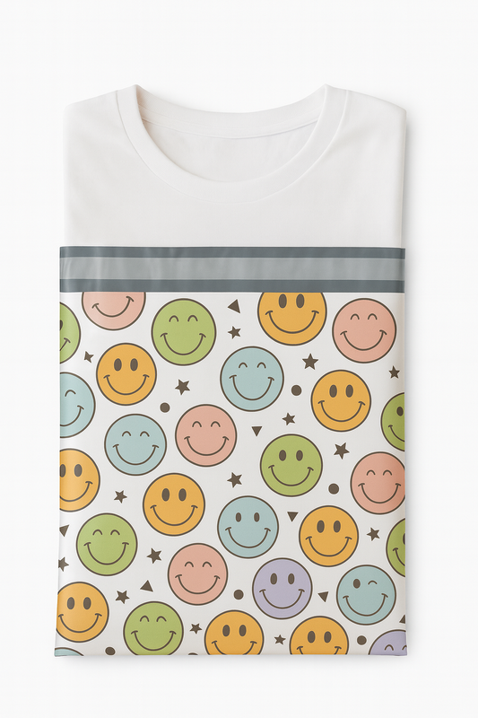 Poly Mailers | 10" x 13" Happy Faces