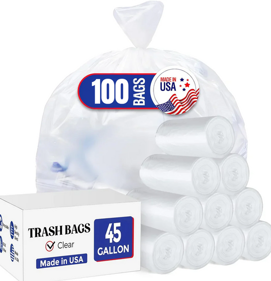 45 Gallon Trash Bags 250 Count