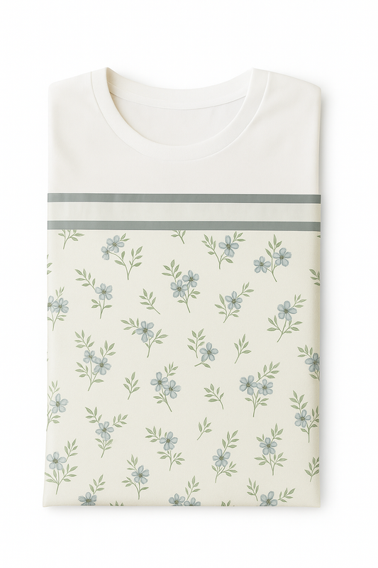 Poly Mailers |   12" x 15.5" Tiny Blue Florals